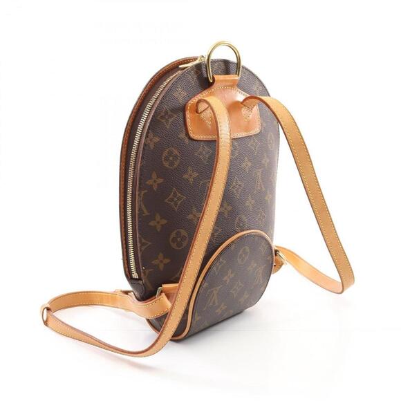 LOUIS VUITTON Brown Monogram Leather Ellipse Backpack - Picture 3 of 11
